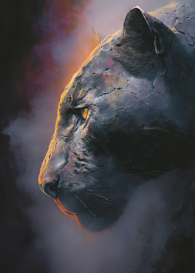 Panther of the Night Soul