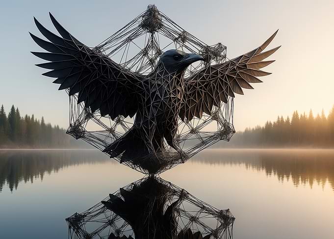4 Dimensional Hyper-Raven