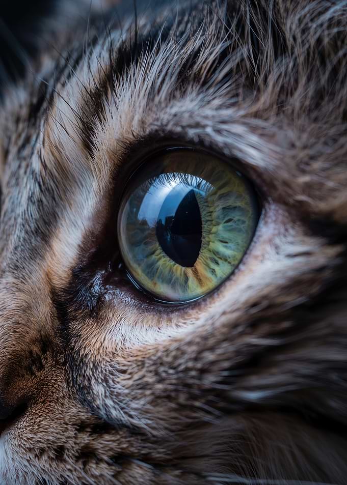 Close-up of a Cat's Eye