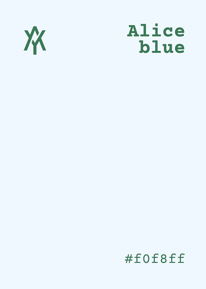 Alice Blue Color Palette