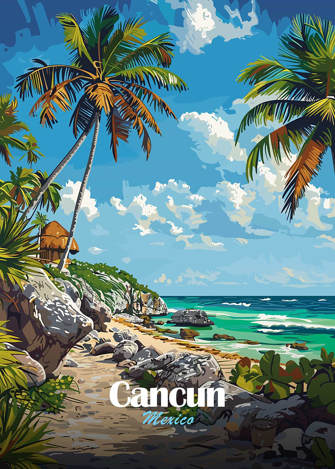 Cancun Mexico Beach Paradise