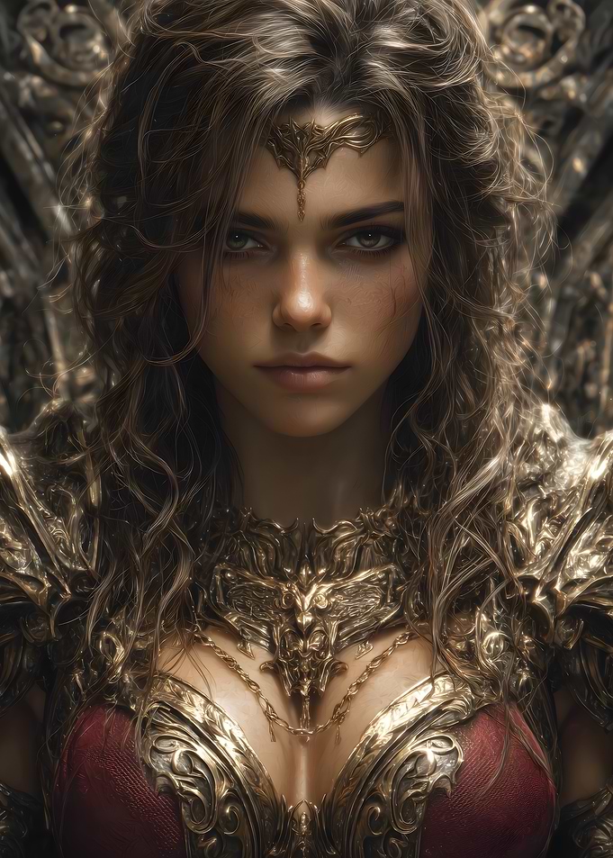 Regal Woman Portrait
