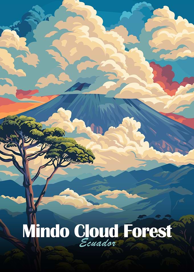 Mindo Cloud Forest, Ecuador
