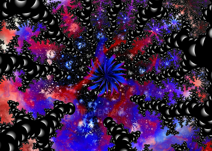 'The Unfolding' Abstract Fractal Art