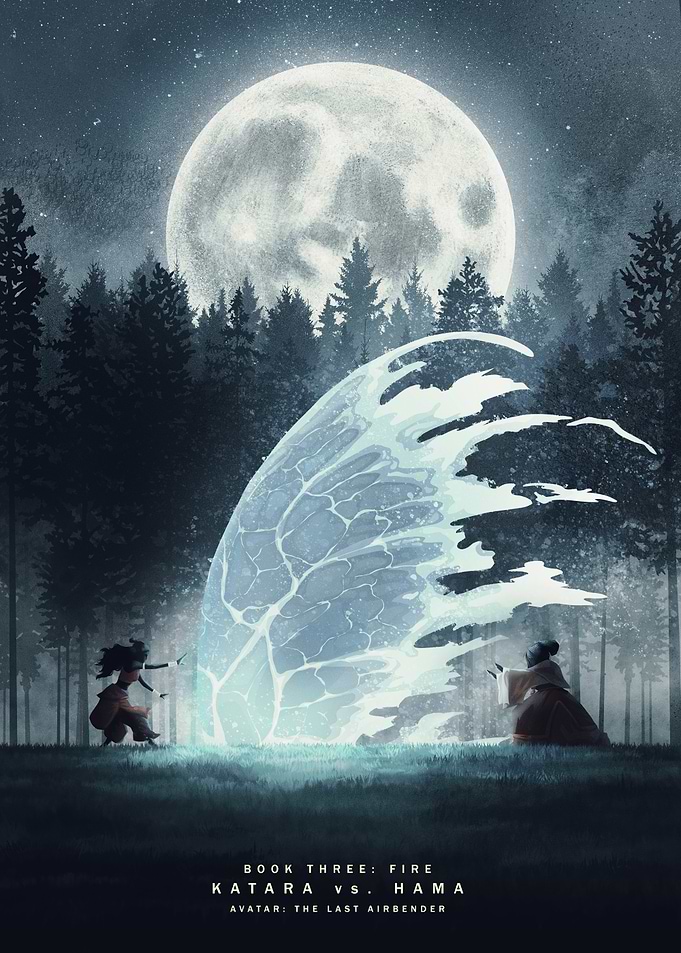 Katara vs Hama