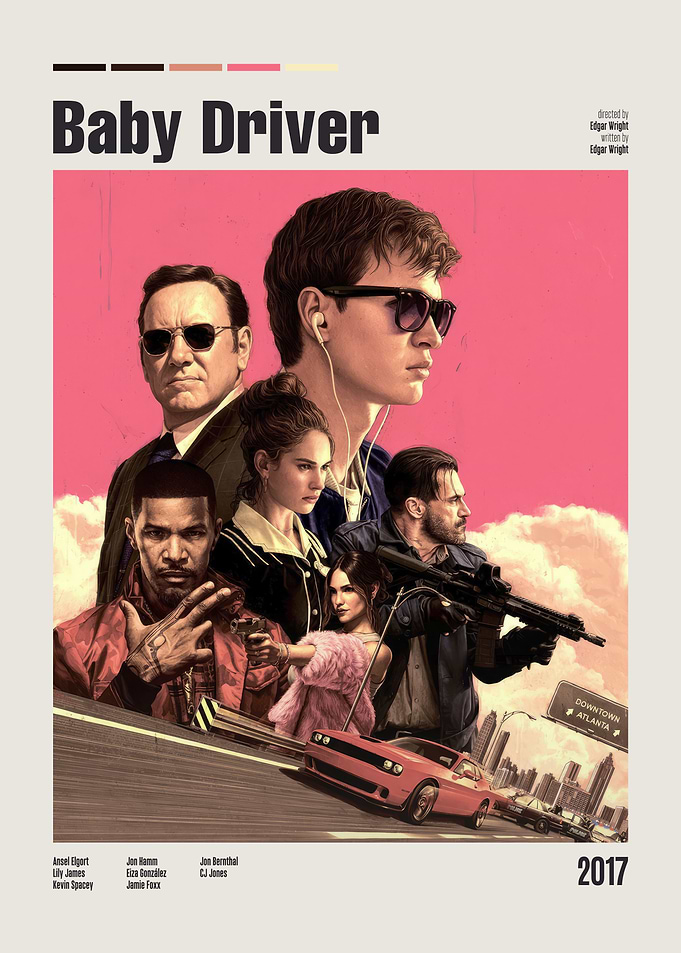 Baby Driver Movie Poster