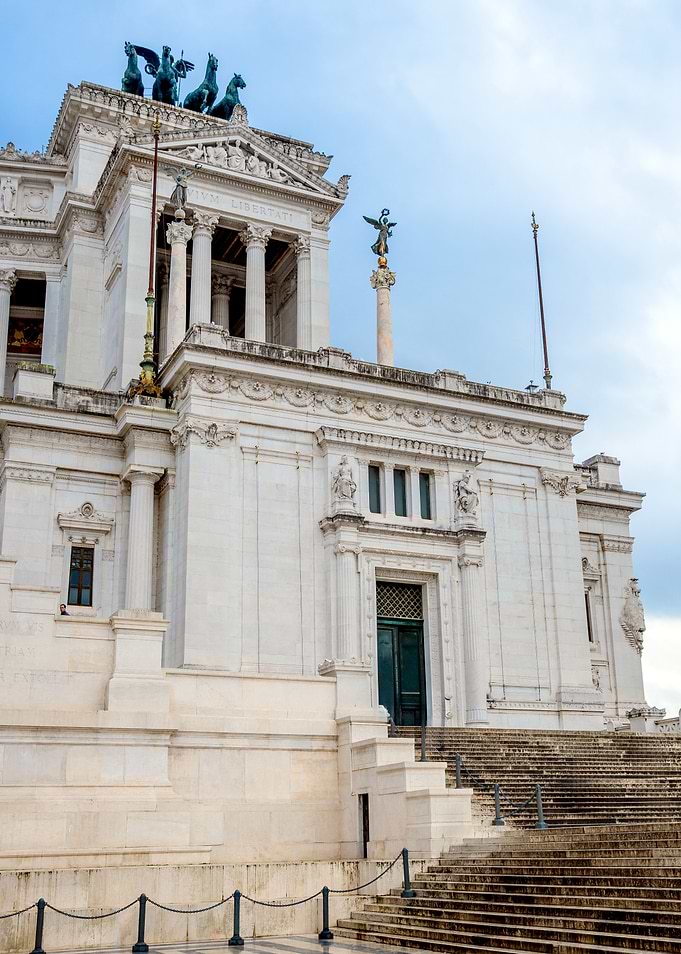 Vittoriano Monument in Rome, Italy