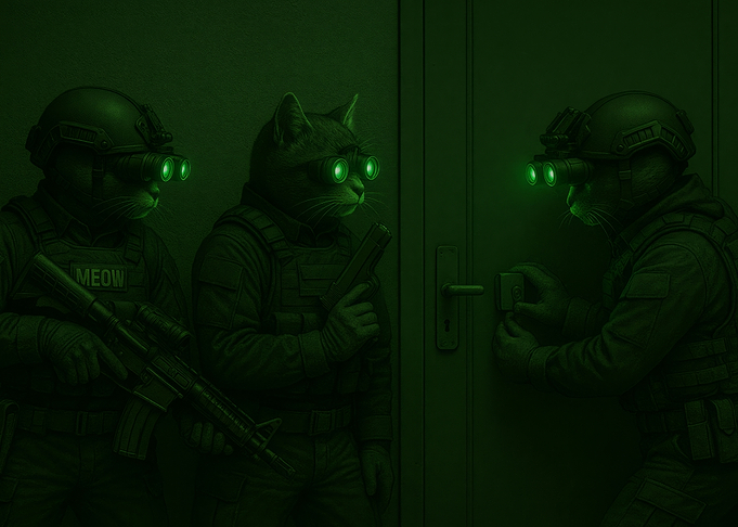 Tactical Cats Night Operation
