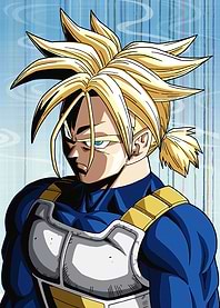 DBZ Future Trunks Super Saiyan Epic Portrait