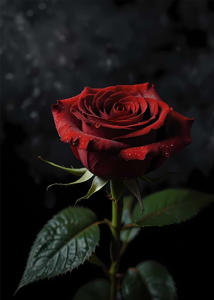 Velvet Red Rose