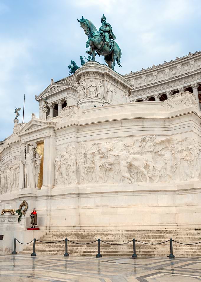Vittoriano Monument in Rome, Italy