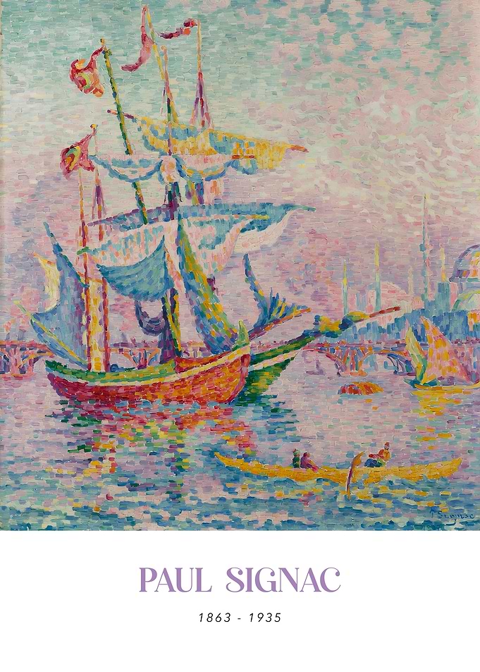 Paul Signac Painting: Sailing Vessel