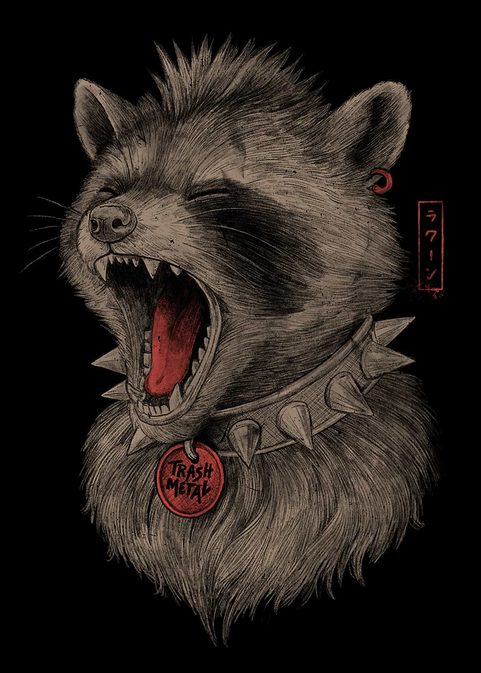Trash Metal Raccoon
