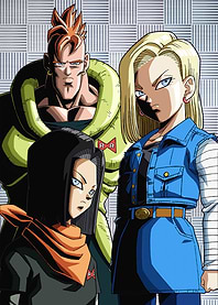 DBZ Cyborgs Epic Portrait