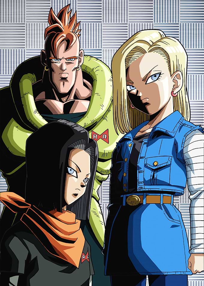 DBZ Cyborgs Epic Portrait