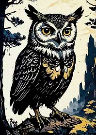 Stylized Owl