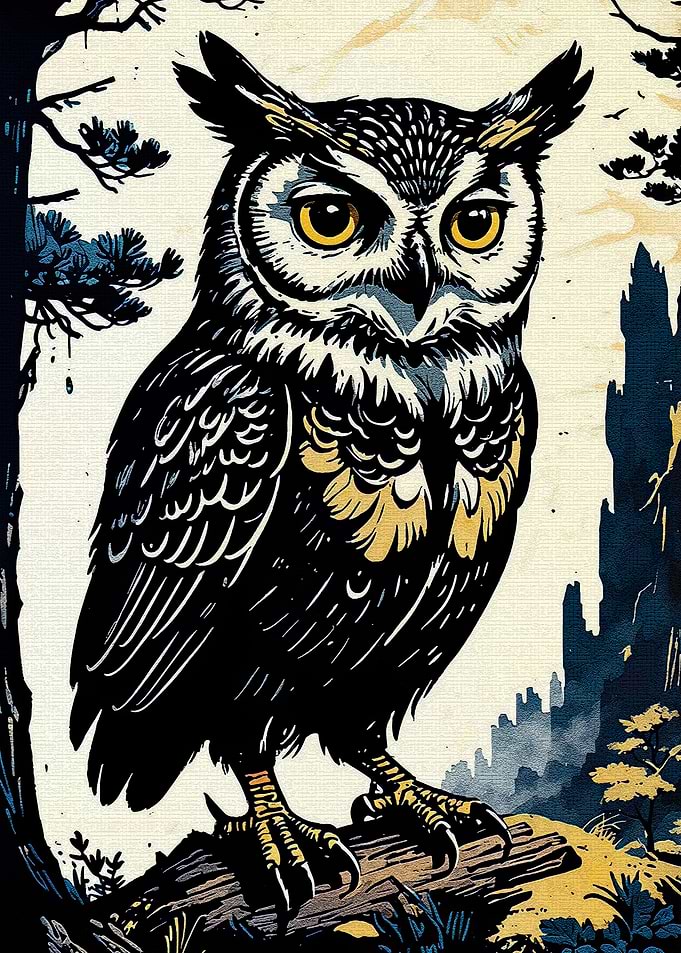 Stylized Owl