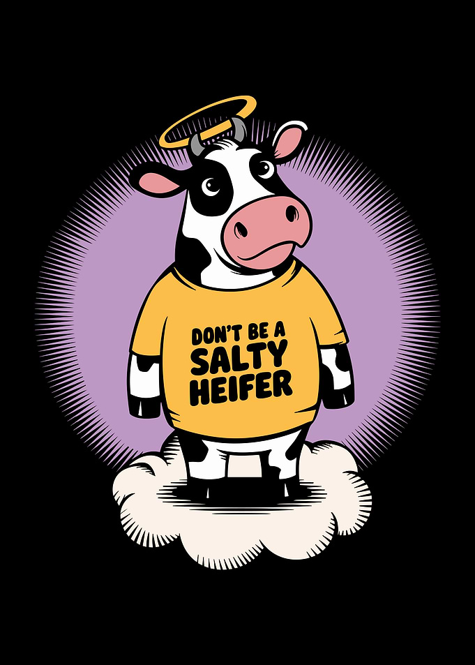 Don't Be A Salty Heifer