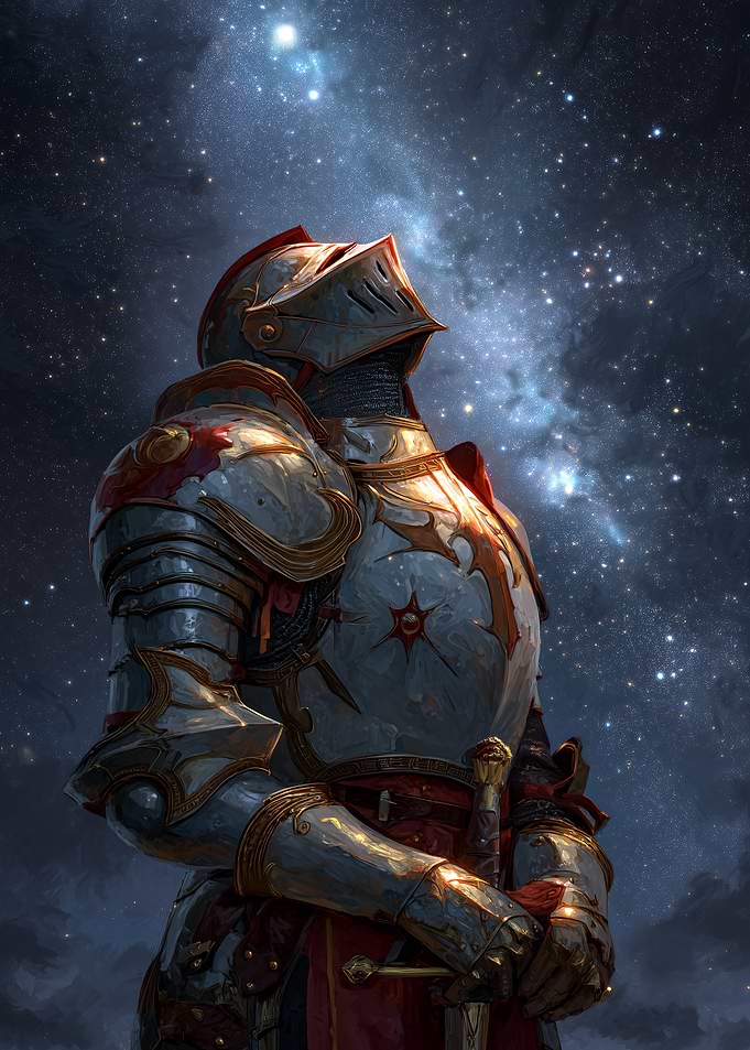 Knight in Armor Stargazing