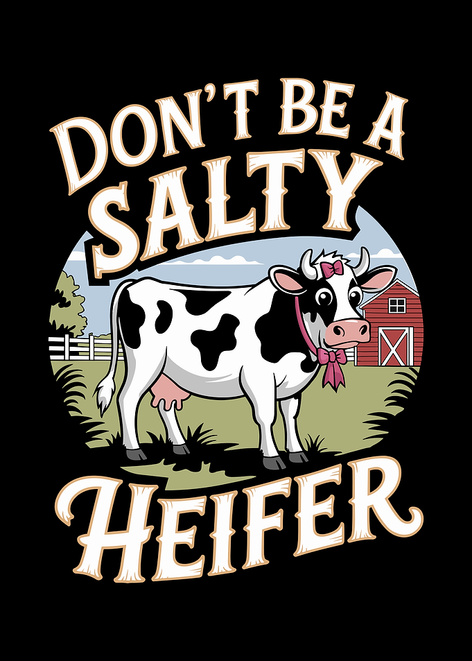 Don't Be A Salty Heifer