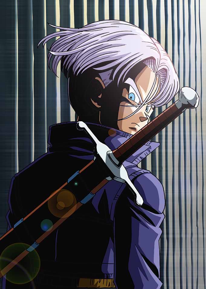 DBZ Future Trunks Epic Portrait