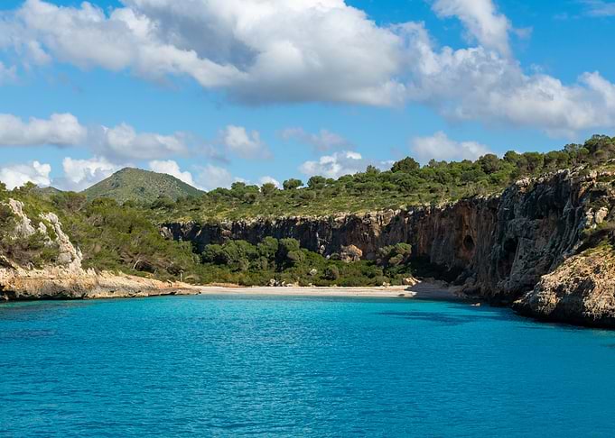 Cala Magraner Bay in Mallorca