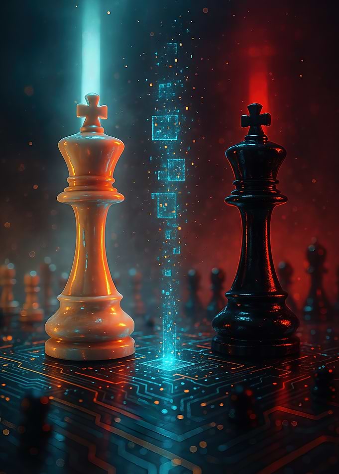 Cyber-Noir Dual Kings