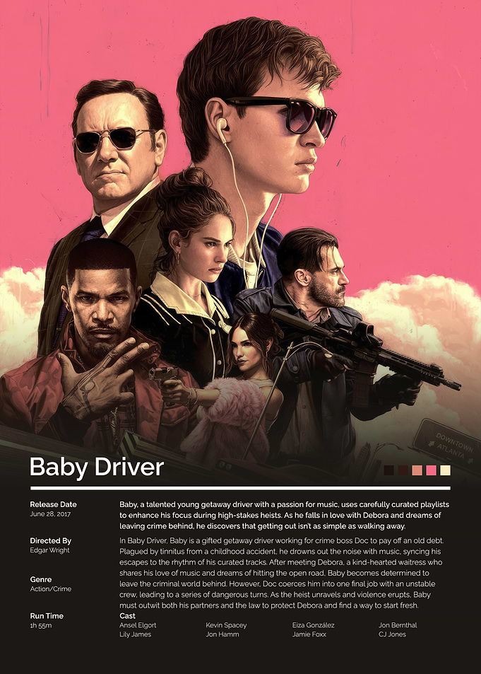 Baby Driver Movie Poster
