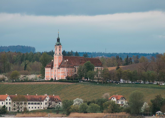 Birnau Basilica on Lake Constance