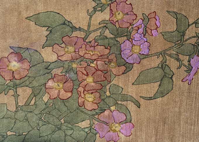 Floral Art Nouveau Illustration