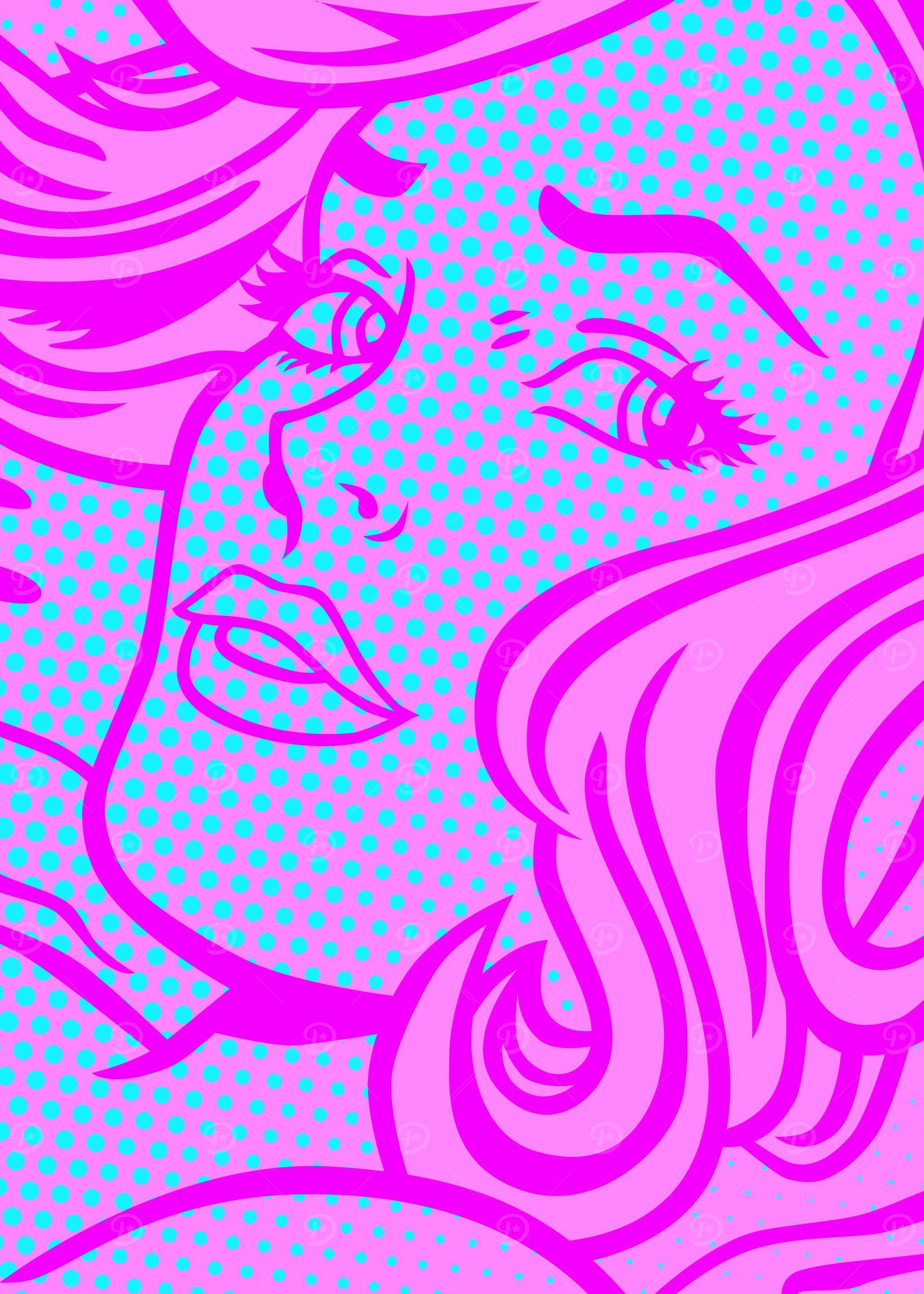 Seductive Pink Girl