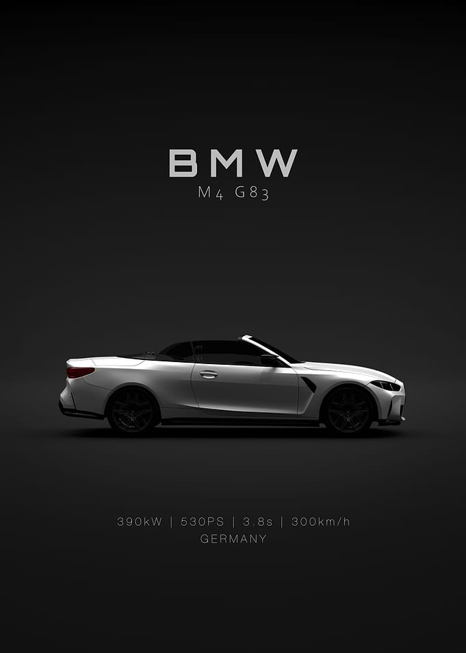 Specs BMW M4 Convertible 2025 G83 White