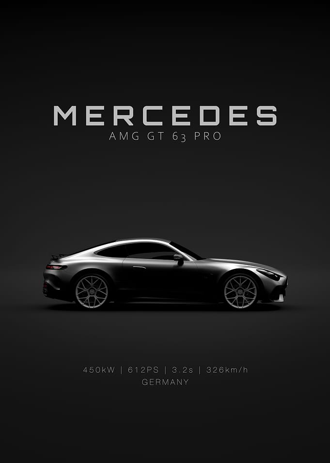 Specs Mercedes-Benz AMG GT63 PRO 2025