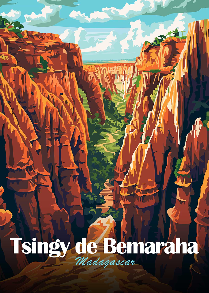 Tsingy de Bemaraha, Madagascar