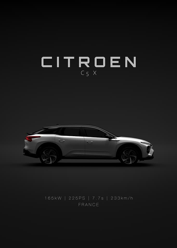 Specs Citroen C5 X 2022 - White