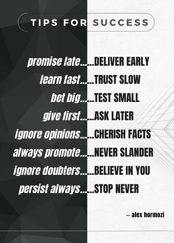 Timeless Lessons for Business Success by Alex Hormozi