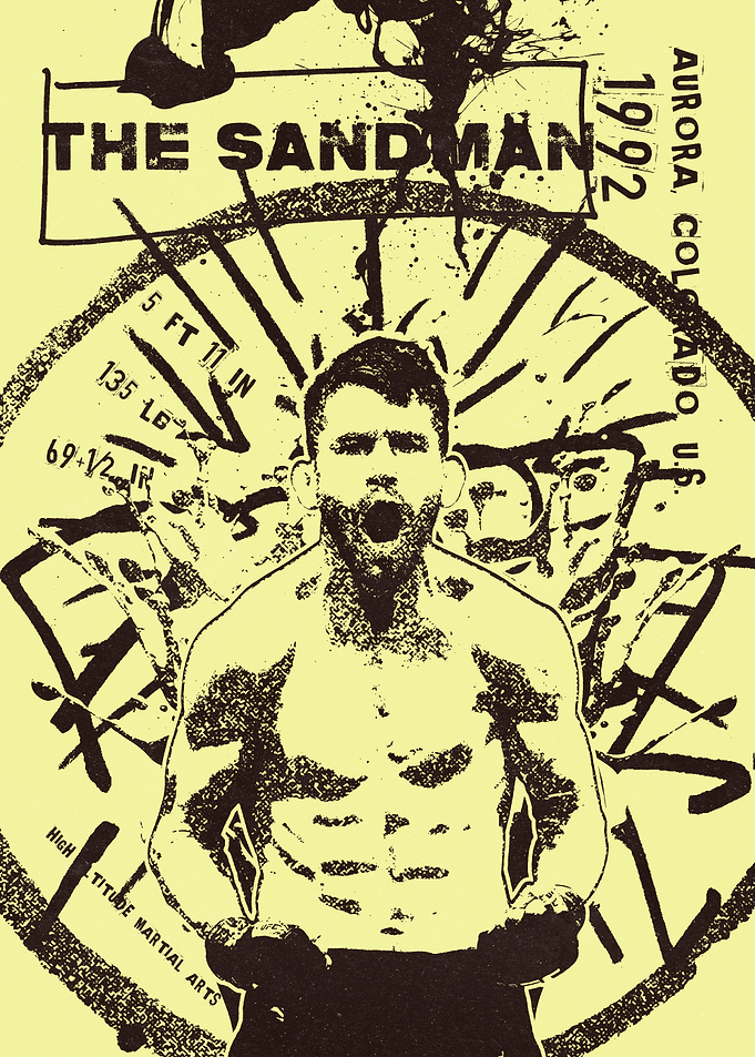 Cory Sandhagen MMA Poster