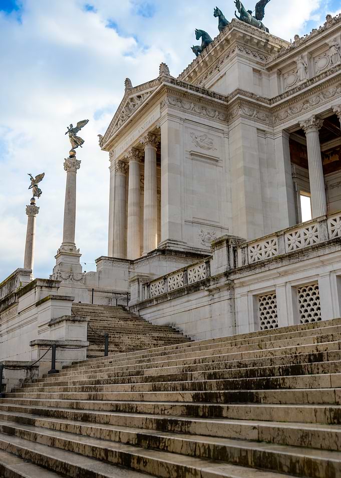 Vittoriano Monument in Rome, Italy
