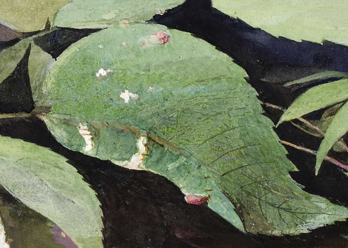 Green Leaves Painting