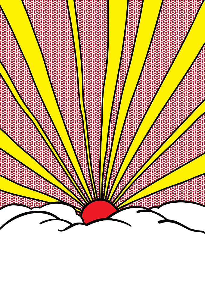 Sunrise | Lichtenstein digital replica
