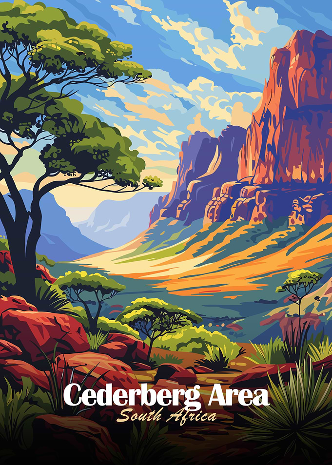 Cederberg Area South Africa Landscape Art