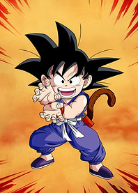 DB Goku ready for action