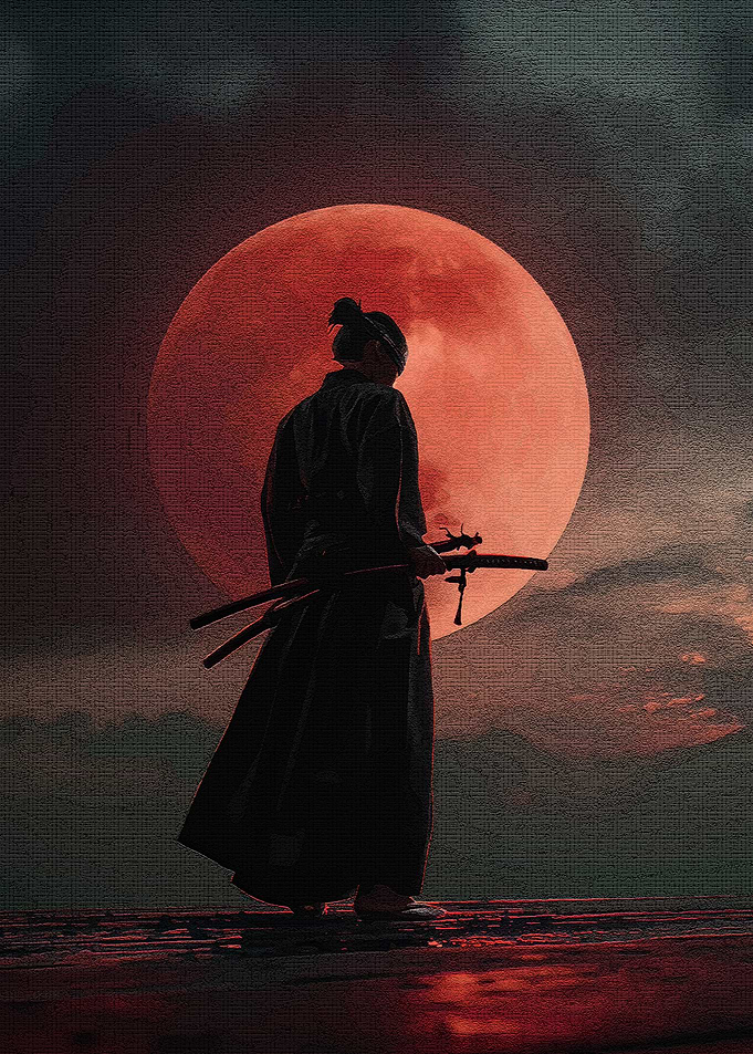 Samurai Red Moon