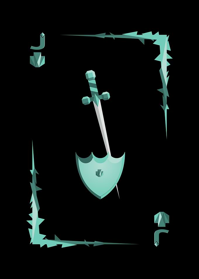 Playing Card Suit of Swords