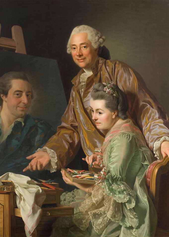 Maurice Quentin de La Tour Portrait