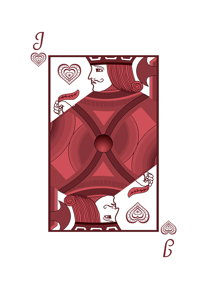 Jack of Hearts Playing Card