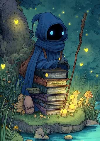 Hooded Figure Books Staff