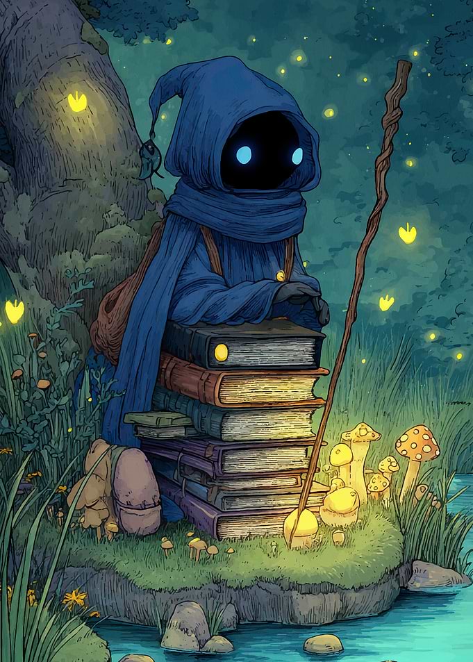Hooded Figure Books Staff