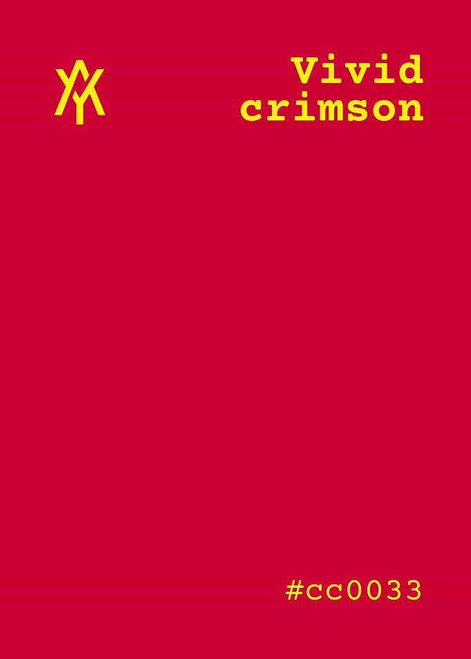 Vivid Crimson Color Palette