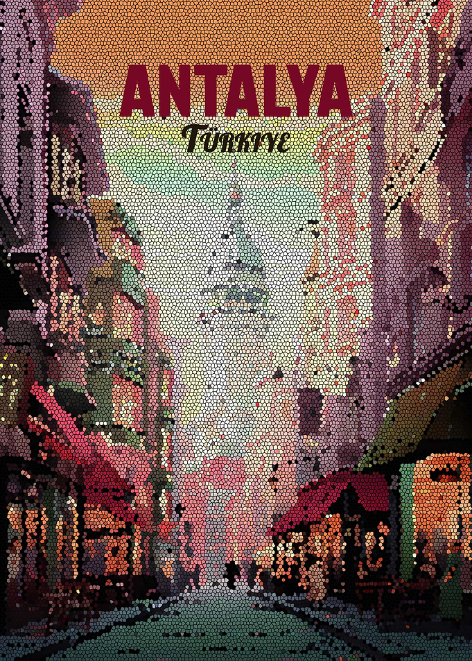 Antalya, Türkiye Mosaic Art